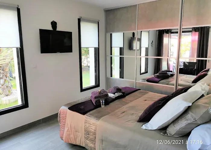 Lucia, Moderne Avec Piscine Temperee, Ping Pong, Proche A Vieux-boucau Вилла *