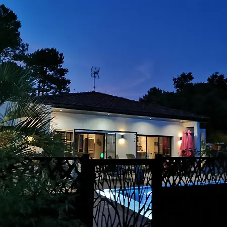 빌라 Lucia, Moderne Avec Piscine Temperee, Ping Pong, Proche A Vieux-boucau 뷰부코레방