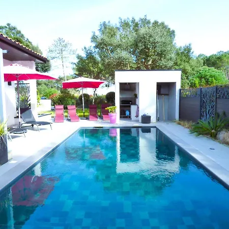 Lucia, Moderne Avec Piscine Temperee, Ping Pong, Proche A Vieux-boucau Villa *
