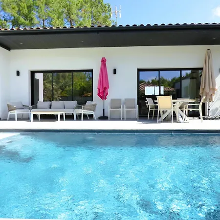 Lucia, Moderne Avec Piscine Temperee, Ping Pong, Proche A Vieux-boucau Vila *