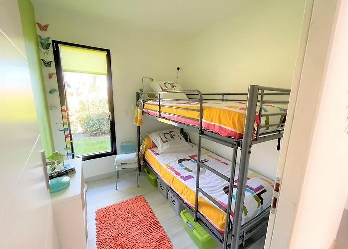 别墅 Lucia, Moderne Avec Piscine Temperee, Ping Pong, Proche A Vieux-boucau 布科·莱斯白老城